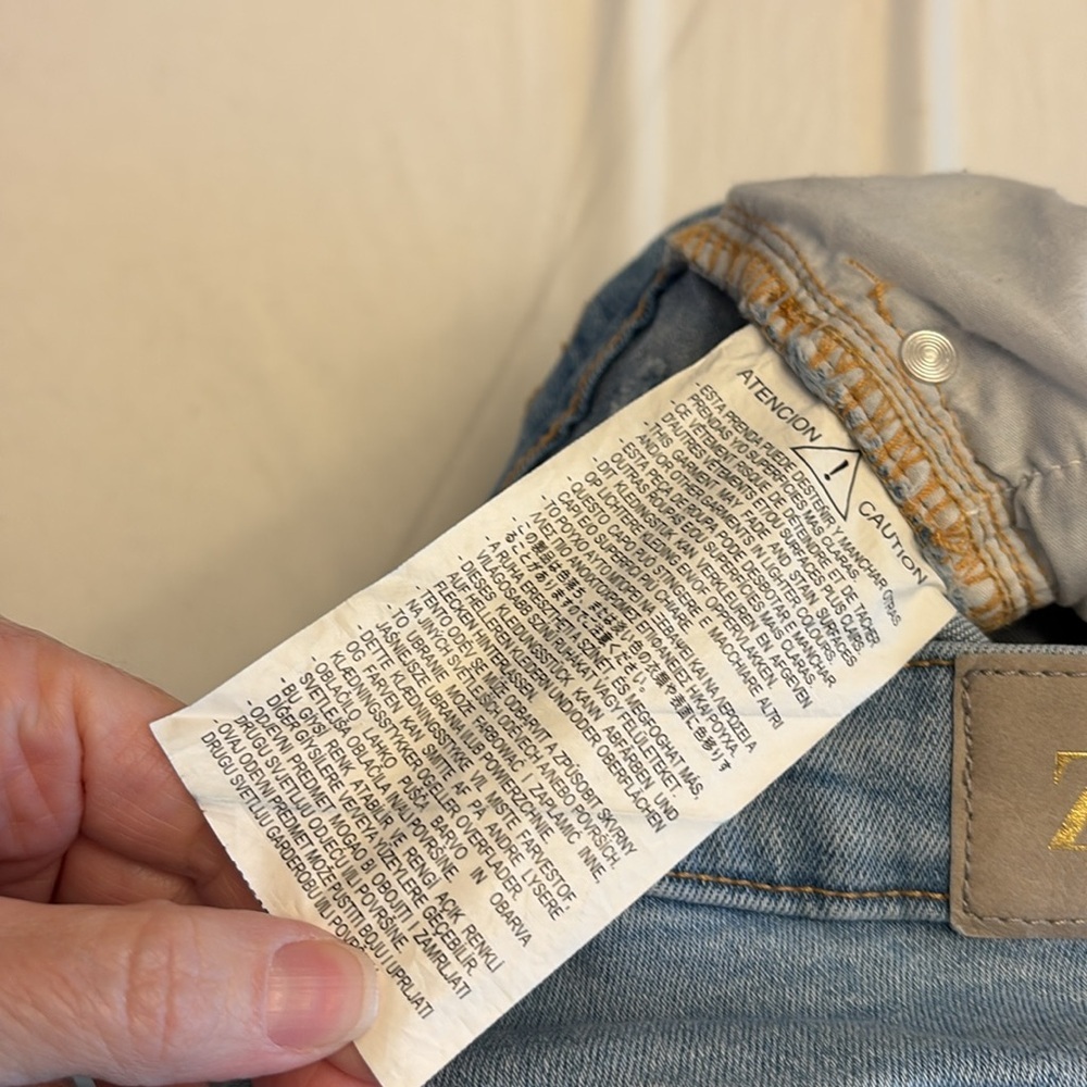 Zara jeans skinny fit ankle length button/zipper close 5 pockets Size 6 - Picture 8 of 11